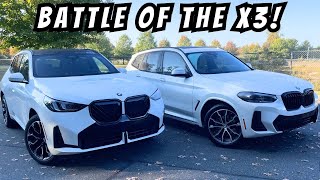 2025 BMW X3 xDrive30 vs 2024 BMW X3 sDrive30i  What is BMW Thinking With These Changes [upl. by Dalt]