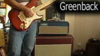 Celestion G12M Greenback Heritage VS G12h standard [upl. by Meehyrb167]