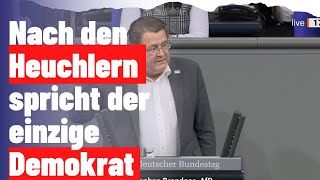 Nach den Heuchlern spricht der einzige Demokrat [upl. by Moses484]