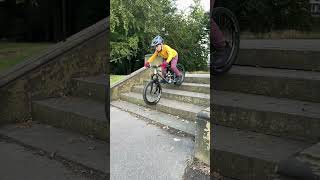 Marsel rides Greenhead Park with his new Crankbrothers Stamp 7 pedals mtb bornformtb [upl. by Flanagan166]