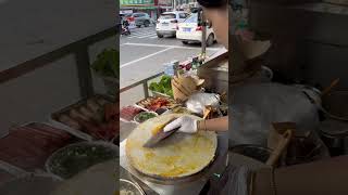 Multigrain pancakes streetfood delicious satisfyingvideo [upl. by Leoline]