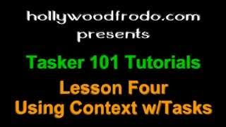 Tasker 101 Tutorial Lesson 4  Adding Context to a task Android Automation [upl. by Bruyn]