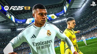 FC 25  Real Madrid x BVB  UCL 202425  PS5  4K [upl. by Alliuqaj245]