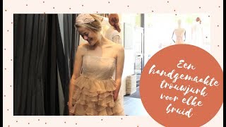 EEN HANDGEMAAKTE COUTURE TROUWJURK VOOR ELKE BRUID [upl. by Nettie]