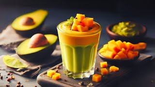 Delicious Avocado Mango Smoothie Recipe That Everyone Should Try [upl. by Ahsait]