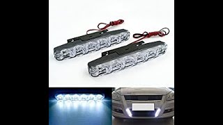 Led Car Day Driving Light with Strobe Control Box A293 [upl. by Goda]