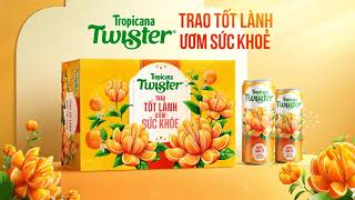 NƯỚC CAM ÉP TWISTER  PHIÊN BẢN TẾT  TRAO TỐT LÀNH ƯƠM SỨC KHỎE [upl. by Ursa567]