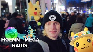 Viele SHINYS und RIESIGES PIKACHU am Hoenn Mega Raid Tag PokeVlog13 [upl. by Danette103]