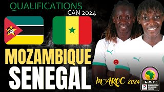 🔴LIVE MOZAMBIQUE  SÉNÉGAL  LE MATCH RETOUR 1er TOUR QUALIFICATIONS CAN FÉMININE MAROC 2024 🇸🇳 [upl. by Eizzil]