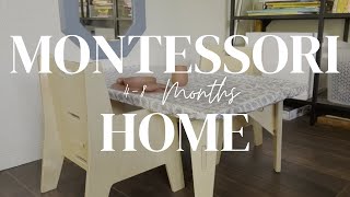 MONTESSORI HOME TOUR 48 MONTHS prepare your home using Montessori principles part 1 of 2 [upl. by Oakes]