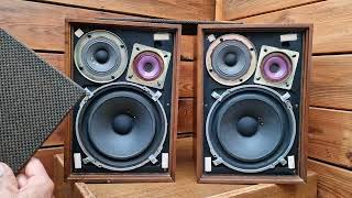 Wharfedale Denton 3 Speakers from 1972 [upl. by Razaile]