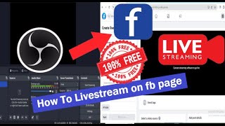 How to Live Stream Pre Recorded Video on Facebook with OBS Studio 2913 l Live on Facebook Page [upl. by Nimsaj958]