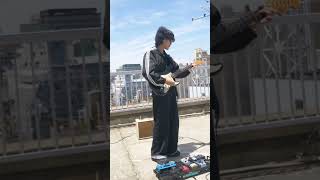 The beatles Rooftop concert hommage ビートルズ thebeatles guitarcover fenderstratocaster rooftop [upl. by Euqcaj226]