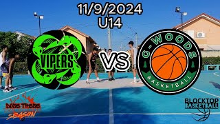 U14  Vipers vs GWoods  1192024 [upl. by Inglebert]