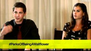 Perks of Being a Wallflower Ustream Cast Interview 632012 Part 1 [upl. by Haile987]