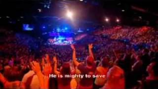 Hillsong  Live  Mighty to Save  With Subtitles Lyricswmv [upl. by Gnihc]