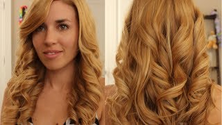 How to get Curls with a Flat Iron  Easy and long lasting [upl. by Llejk886]