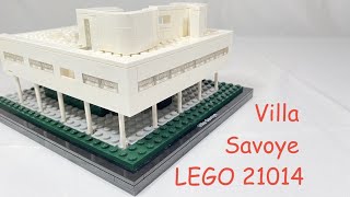 乐高绝版建筑套装21014 萨伏伊别墅 Lego architecture 21014 Villa Savoye set review [upl. by Still]