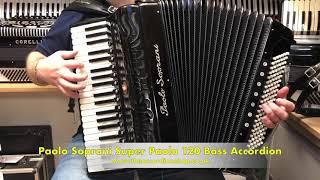 Paolo Soprani Super Paolo 120 Bass Accordion [upl. by Cayla]