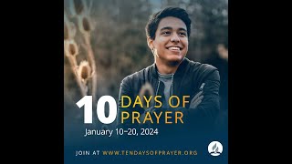 TEN DAYS OF PRAYER  DAY 1 [upl. by Janaya]