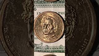 President Franklin Pierce olden US 1 dollar coin [upl. by Nitsuj]