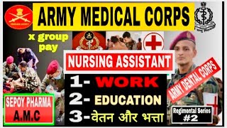 Army Medical Corps  Amc  Nursing Assistant in Amc  Sepoy Pharma  regimentseries2 exarmysoldier [upl. by Arvie]