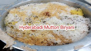 Live Hyderabadi Mutton Biryani [upl. by Nikolaos]