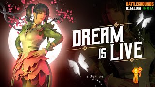 DREAMISLIVE  BGMI Live  Rush Gameplay [upl. by Wurster31]