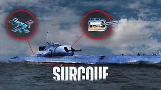 The most UNIQUE Submarine of WW2 Surcouf [upl. by Hecht]