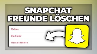 Snapchat Freunde schnell amp einfach löschen  Tutorial [upl. by Sloan]