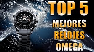 TOP 5  MEJORES RELOJES OMEGA [upl. by Harbed]