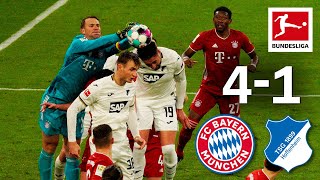 Neuer with incredible saves in dominant FCB win  Bayern  Hoffenheim  41  Highlights  MD 19 [upl. by Atnauq726]