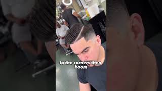 CombOver Fade Haircut 💈✂️ buzzcut barber combover [upl. by Kancler234]