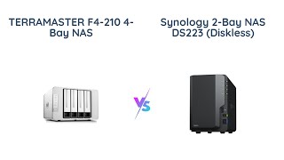 TERRAMASTER F4210 vs Synology DS223 Which NAS is Better [upl. by Matthiew]