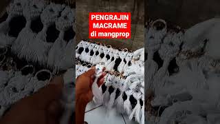 pengrajin macrame bandung indonesia [upl. by Tunnell]