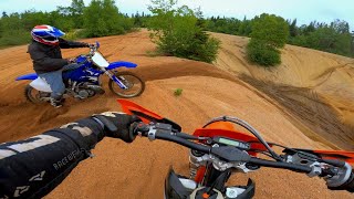 KTM 300 amp YZ 250 june 2024 Full Ride enduro 2strokelife ktm300 yz250 [upl. by Chastain284]