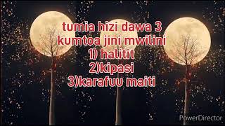 tumia hizi dawa 3 kumtoa jini mwilini [upl. by Derward]