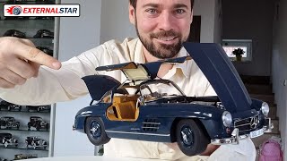 Mercedes Benz 300 SL 112 scale by Schuco  review and unboxing [upl. by Giacamo]