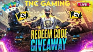 TNC GAMING LIVE FREE FIRE 🔥ROOM MATCH🤯FREE GIVEAWAY MATCH 🤗🤯🤯fflive shortsfeed giveaway fflive [upl. by Elfreda]