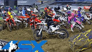 Supercross Round 3 250SX Highlights  San Diego CA Snapdragon Stadium  Jan 20 2024 [upl. by Lindsey]