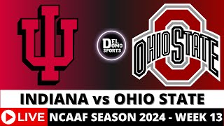 INDIANA VS OHIO STATE LIVE 🔴 NCAAF College Football Week 13 Nov 23 2024 [upl. by Dniren]