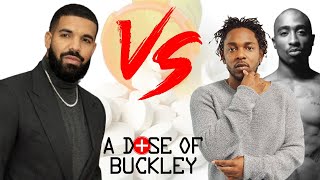 Drake vs Kendrick and Tupac  A Dose of Buckley [upl. by Daphne]