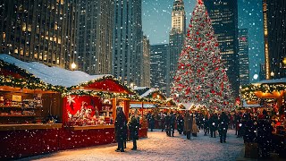 Beautiful Snowy Christmas Ambience 🎄Instrumental Christmas Music 🌲🎁 Christmas Ambience 2025 [upl. by Chitkara433]