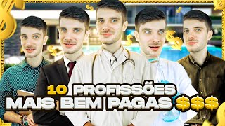 💵 10 PROFISSÕES MAIS BEM PAGAS NO BRASIL [upl. by Marienthal437]