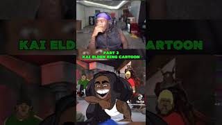 Kai Elden ring cartoon part 3 funny shortvideo shorts short kaicenet twitch twitchstreamer [upl. by Trebma]