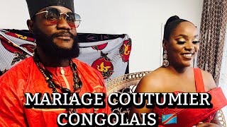 MARIAGE COUTUMIER CONGOLAIS🇨🇩DE ELIANE ITAFA amp CHRIS A PARIS [upl. by Ojimmas]