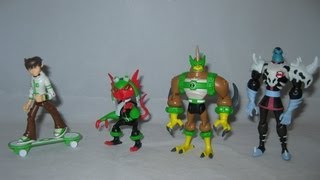 Ben 10 Omniverse Wave 3 Figures Review [upl. by Airbmat]