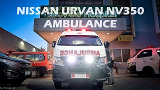 Vehicle Feature Part 1  Nissan Urvan NV350 Cargo  Ambulance Setup by Autolight Xpress [upl. by Airam805]