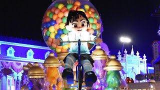 NEW Wreck It Ralph amp Vanellope Parade Segment at Mickeys Not So Scary Halloween Party 2016 [upl. by Sibel]