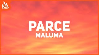 Maluma  Parce Letra ft Lenny Tavárez Justin Quiles [upl. by Delamare412]